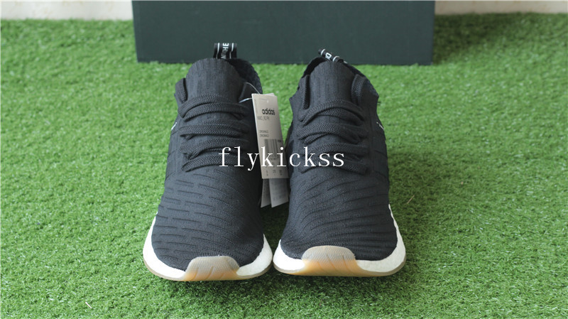 Real Boost Adidas NMD R2 Primeknit Black